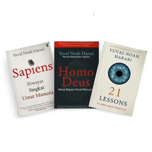 

Seri Buku Yuval Noah Harari : Sapiens - Homodeus - 21 Lessons