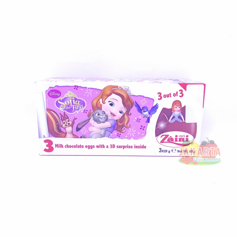 

(COKLAT) ZAINI CHOCOLATE EGG DISNEY SOFIA THE FIRST 60G