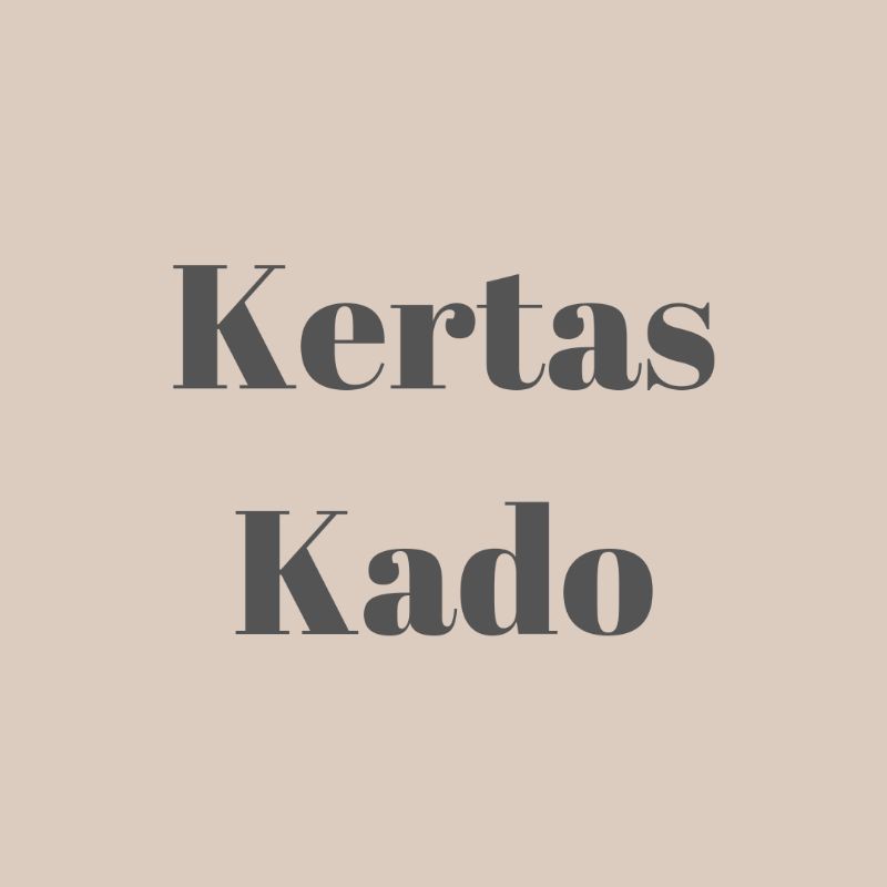 

Kertas Kado + Kartu Ucapan