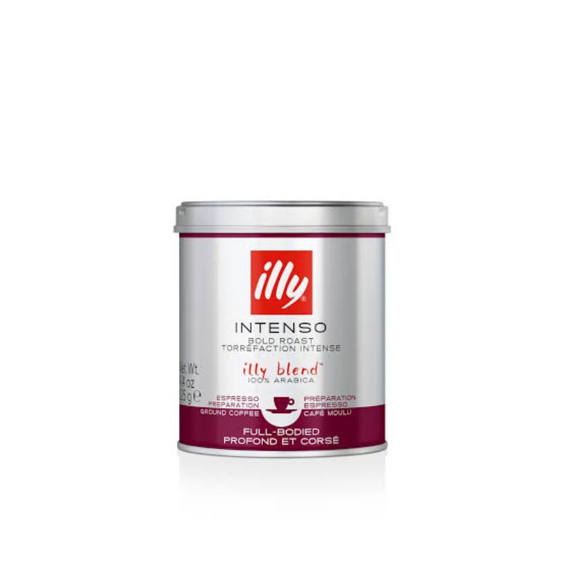 

Illy Coffee ( Intenso Ground / Bubuk ) Kemasan 125 gr