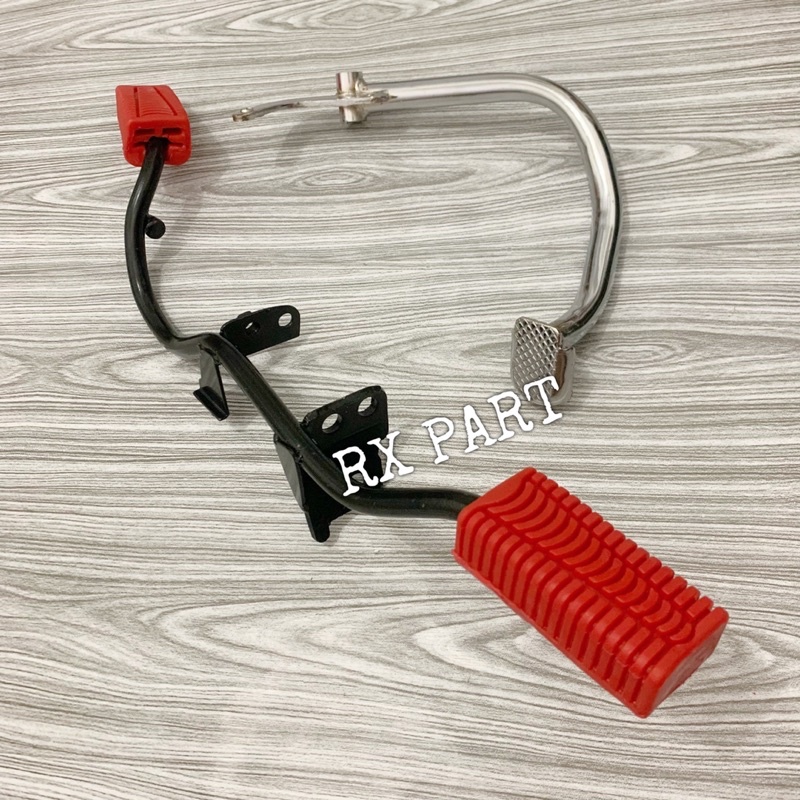 Besi barstep rx king + Step depan karet + Pedal rem rx king 1997 - 2008