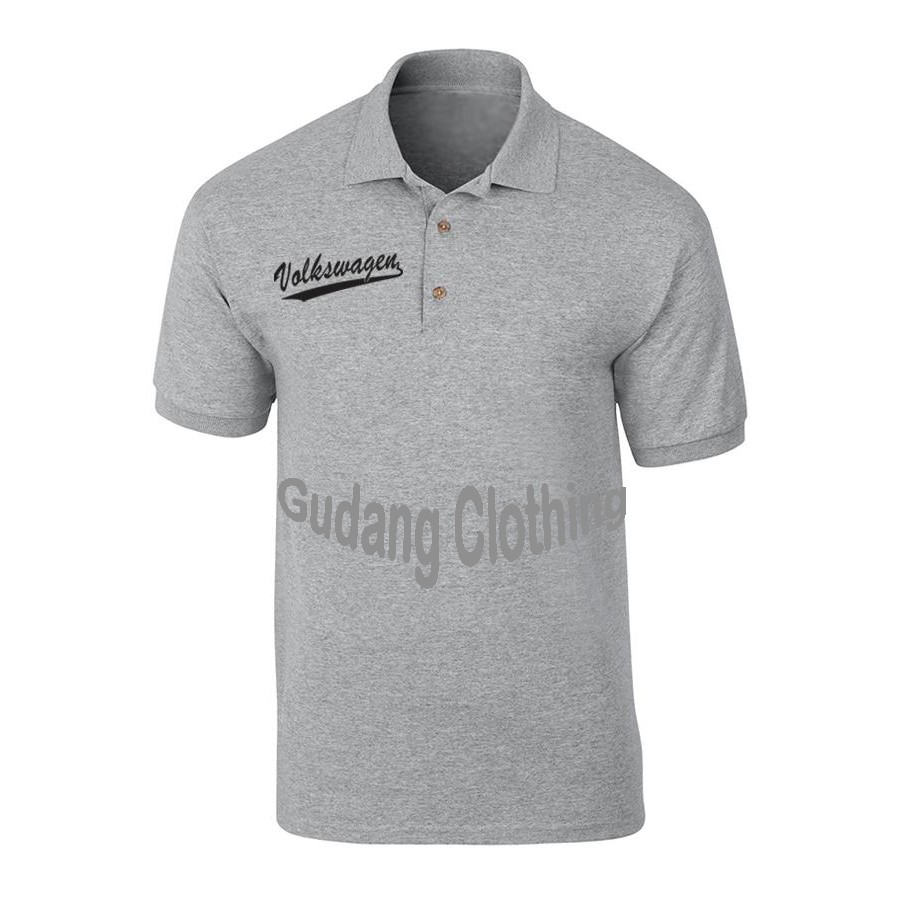 Polo Shirt Volkswagen Kaos Polo Shirt VW Polo Shirt Otomotif