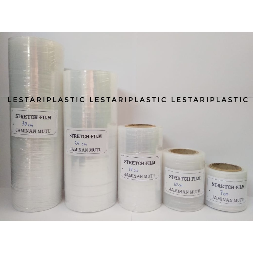 

TERMURAH!!! Lebar 30cm Plastik Wrapping STRETCH FILM / Plastik Packingan Parcel Serbaguna