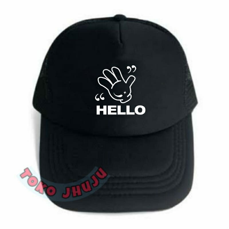 Topi Baseball Bucket Hat Kpop Jeongwoo Treassure Hello