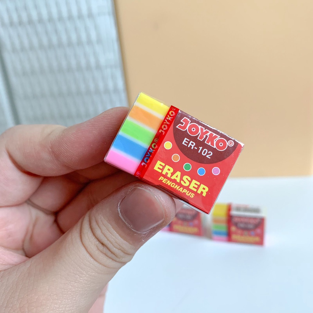 

PENGHAPUS JOYKO ER 102 RANDOM ERASER HAPUSAN READY GROSIR COD MURAH