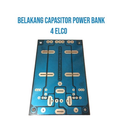 PCB CAPASITOR POWER BANK 4 ELCO PSU 4 ELCO