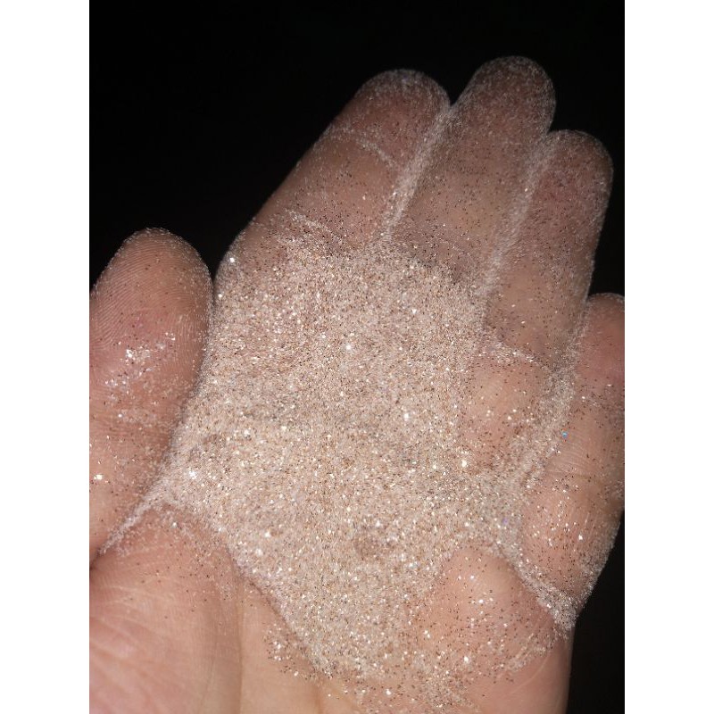 SERBUK GLITTER COKLAT SOFT 1 KG