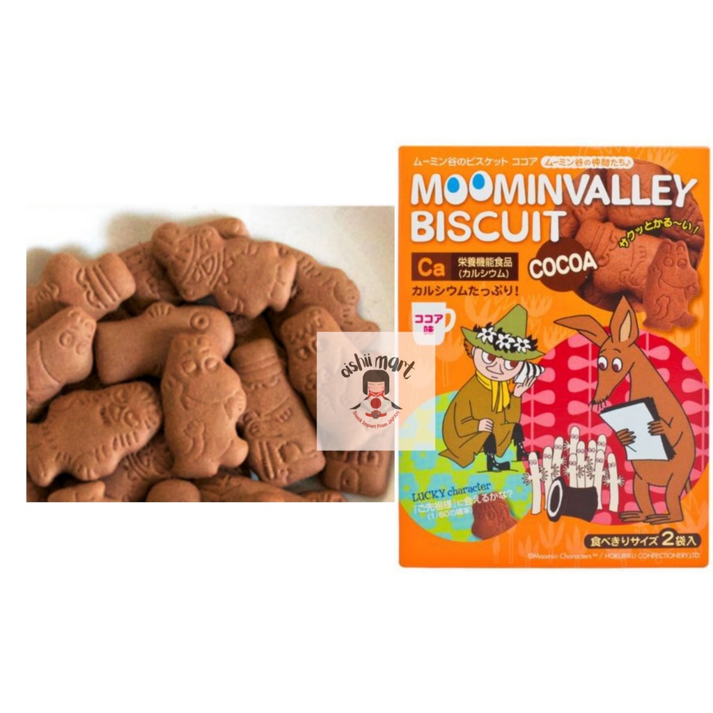 Hokuriku Moominvalley Coco Biscuit / snack impor / biskuit jepang / biskuit impor / cemilan