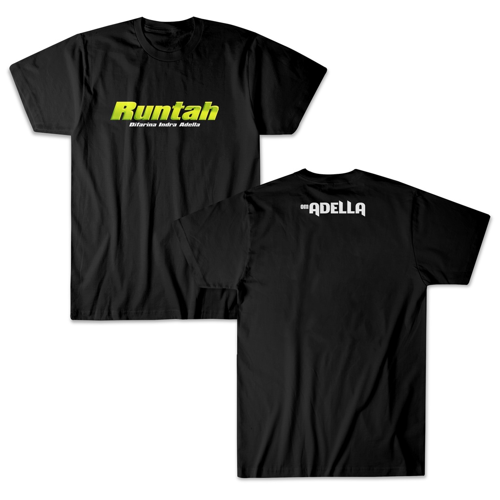 BAYAR DI TEMPAT Promo Baju Kaos OM ADELLA RUNTAH DIFARINA INDRA Viral Koplo Trending