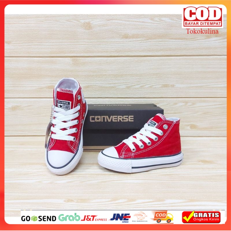 Sepatu Converse Anak / Sepatu Sekolah Anak / Sepatu Anak Perempuan / Sneakers Anak