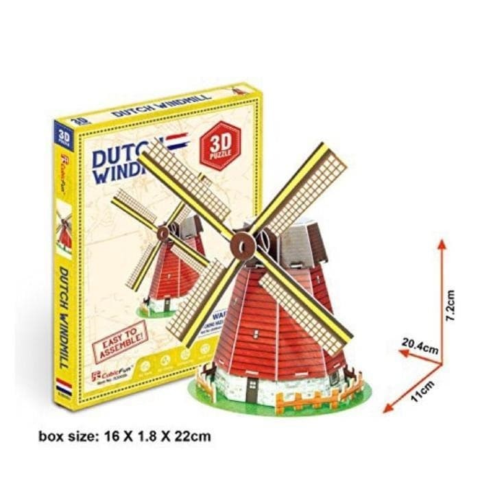 3D Puzzle CubicFun Mini Mainan Anak