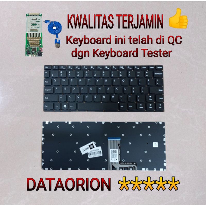 keyboard lenovo ideapad 310-11, 310s-11, 310s-11IAp - Black di kirim instan