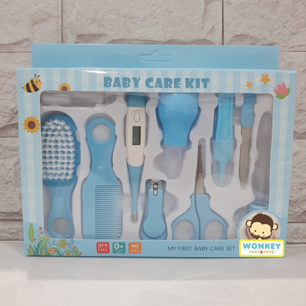 Baby Care Kit Set Manicure 10in1 / 6in1 / perawatan Gunting Kuku Bayi