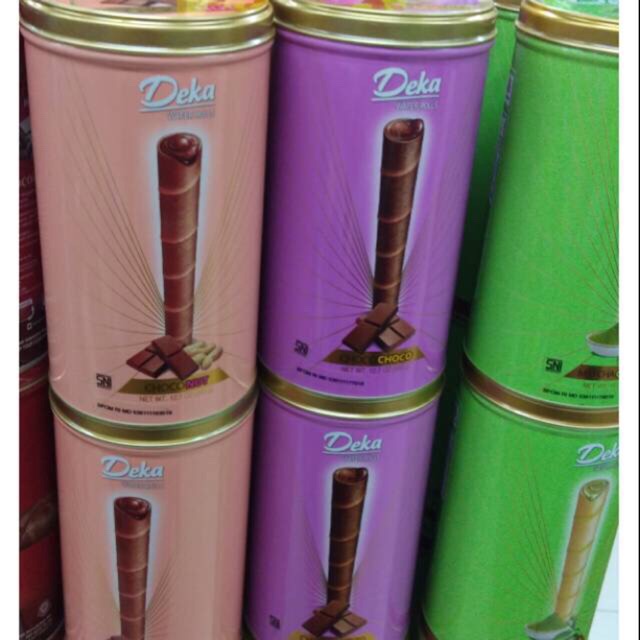Deka wafer roll tin deka astor deka tin