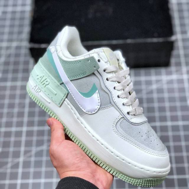 wmns air force 1 shadow spruce aura white pistachio frost