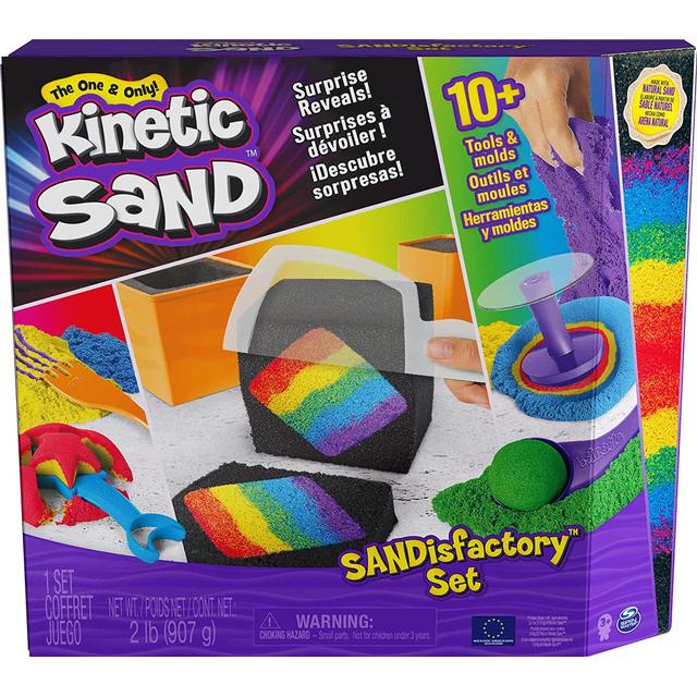 Mainan Pasir Kinetic Anak - Kinetic Sand Sandisfactory Set 907g