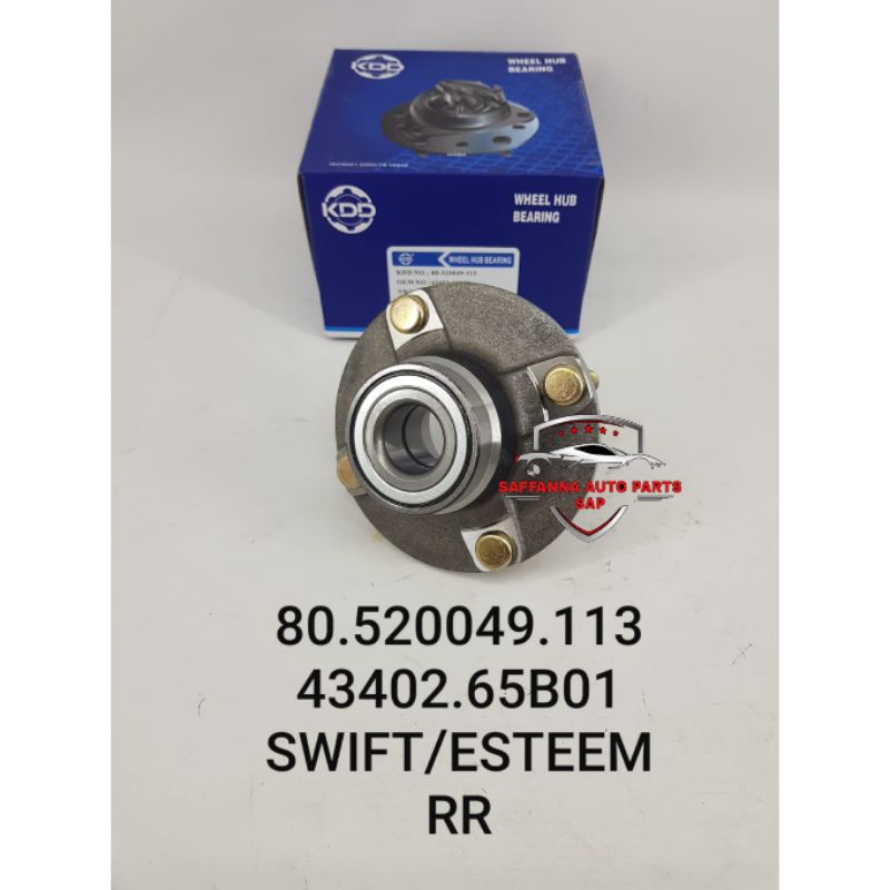NAP RODA BELAKANG DUDUKAN LAHER BEARING SUZUKI SWIFT ESTEEM KDD BERGARANSI