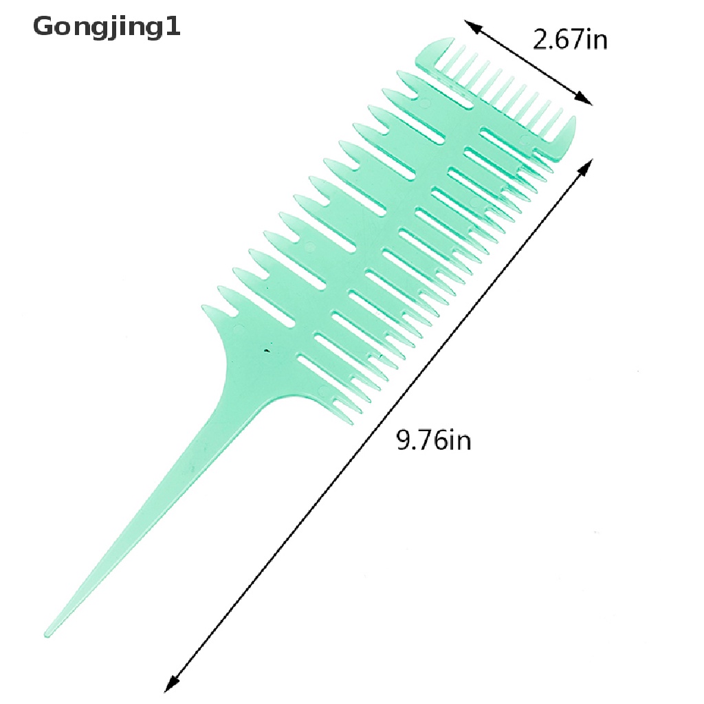 Gongjing1 Sisir 3 Arah Untuk Cat Rambut