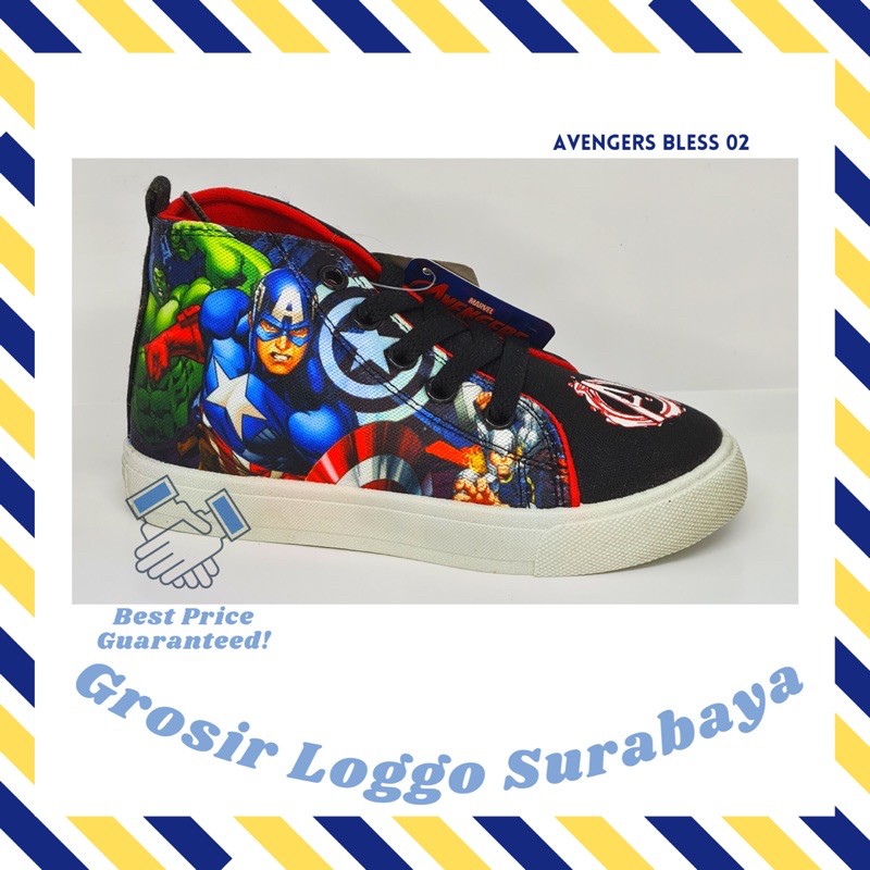 Loggo Sepatu Anak Avengers Bless 02