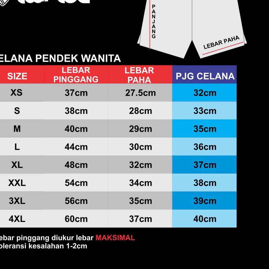 Ready Stok[JUMBO] Celana / Kolor Voli Voly Volly Volley Wanita Ukuran  Sablon suka suka