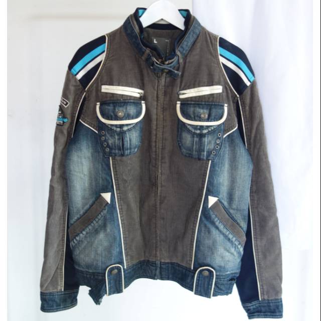 EXR Original Biker Rider Jacket Jaket Motor Jeans Outdoor Keren Second Branded Original