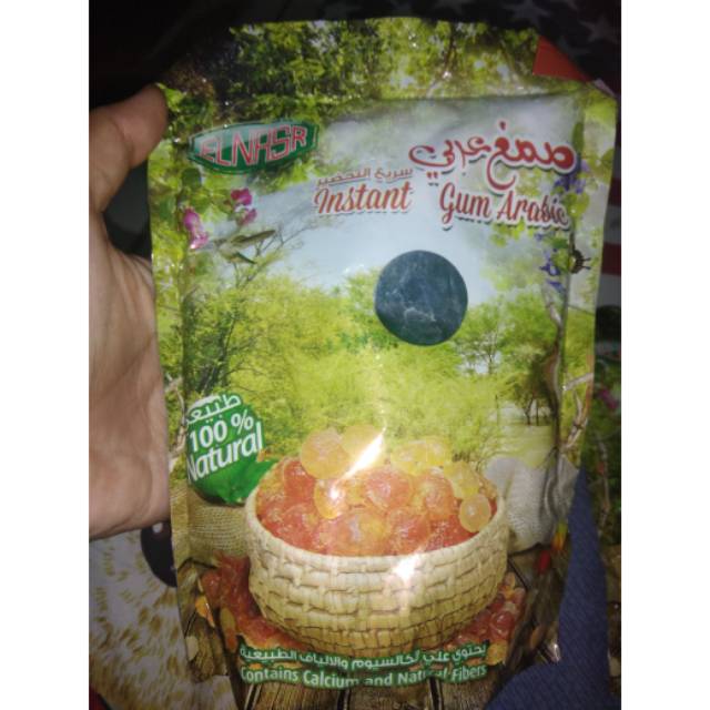 Gum Arabic Powder / Getah Arab Bubuk / Acaica Gum / Gom Arab | Asli Sudan