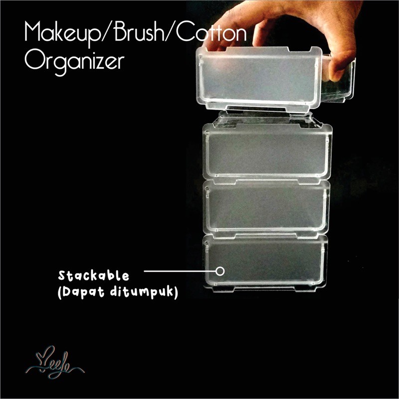 Single Box acrylic makeup organizer kotak aksesoris akrilik