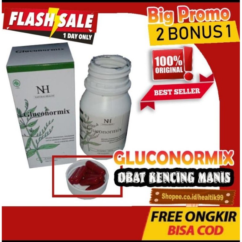 GLUCONORMIX OBAT DIABETES KENCING MANIS
