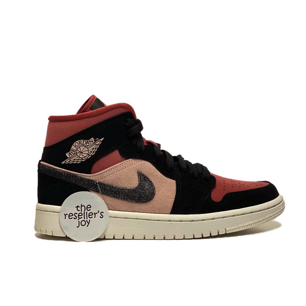 Nike Air Jordan 1 Mid Dusty Pink Canyon Rust BNIB (100% AUTHENTIC)