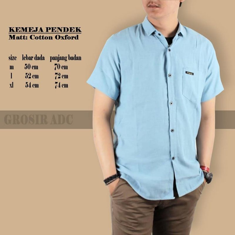 Kemeja Polos Pria Lengan Pendek Kemeja Wanita Kemeja Kekinian kemeja Kualitas Kemeja Flanel Kemeja P