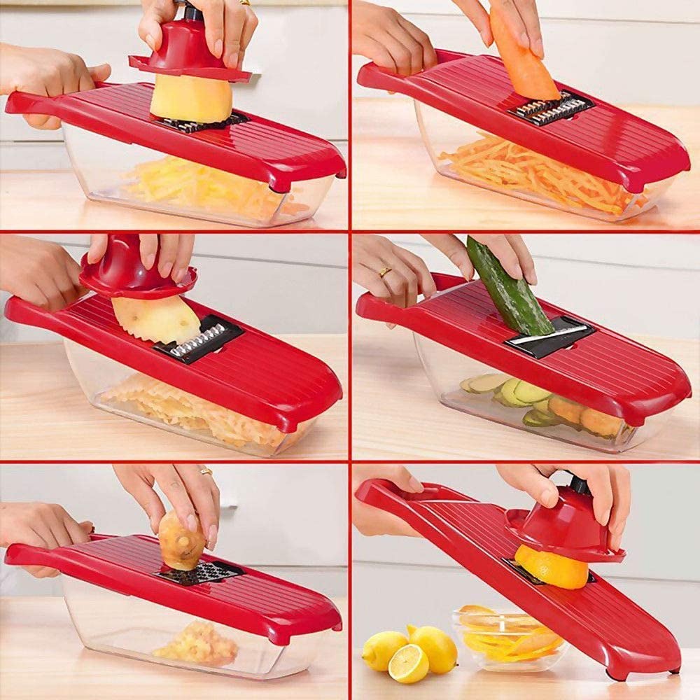 VOM Mandoline Slicer Speedy Chopper – Vegetable Slicer 7 in 1 0695