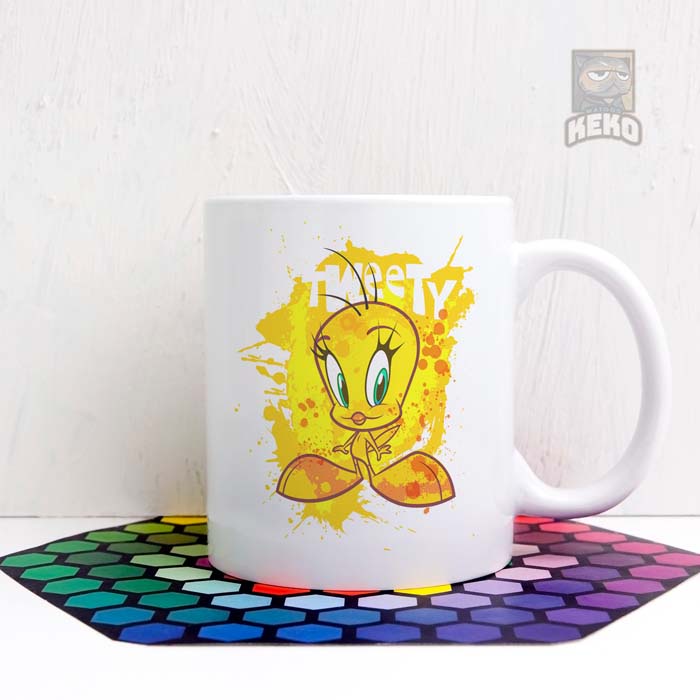 Mug Keramik Tweety with Name