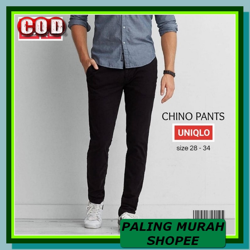 Celana Chino Panjang Pria Original Ys | Casual | Santai | Formal AN252 Celana Chino Uniqlo - Celana