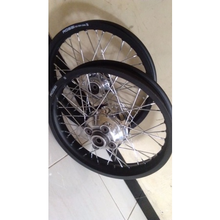 veleg set tiger revo hitam 185 215