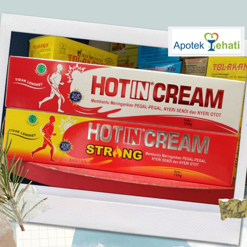 HOTIN CREAM /  HOTIN STRONG 120 gram (TUBE)