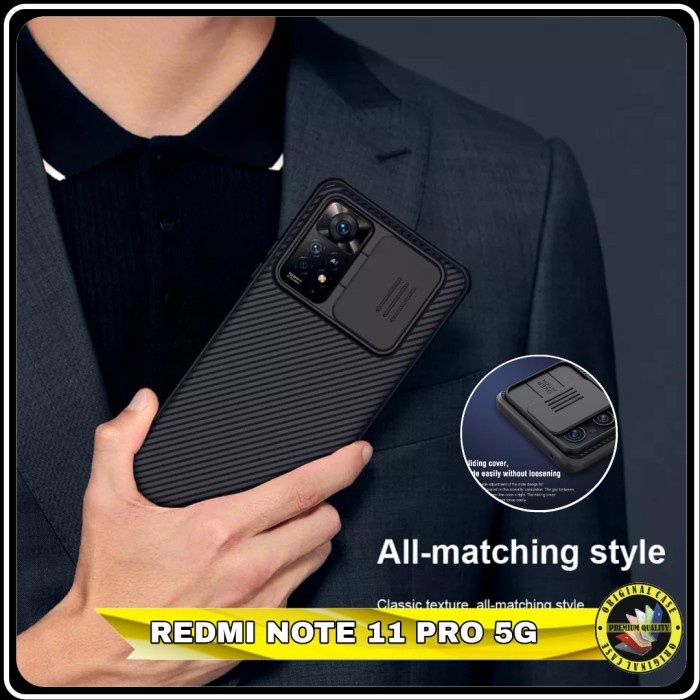 Casing Xiaomi Redmi Note 11 Pro 5g Hardcase Slide Camera Protection