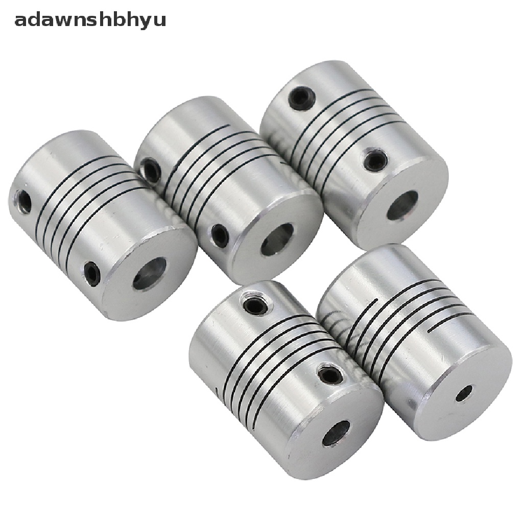 Adawnshbhyu 1Pc flexible shaft coupling rigid Untuk Konektor Kopler motor CNC