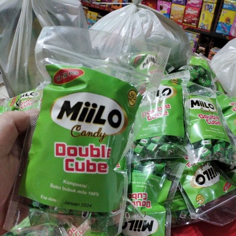 

PROMO permen cube minilo candy lokal isi 50 pcs