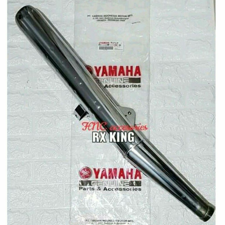 KNALPOT RX KING ORIGINAL YAMAHA YGP PERUT KNALPOT RX KING ASLI YAMAHA YGP