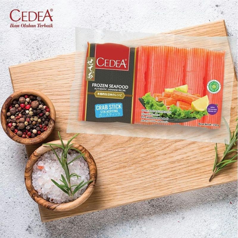 

Cedea Cidea Crab Stick 250gr Shabu-shabu dumpling hotpot