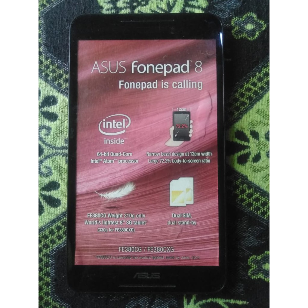 Hanya Plastik Bukan hp Dami Contoh Hp android ASUS Forepad 8