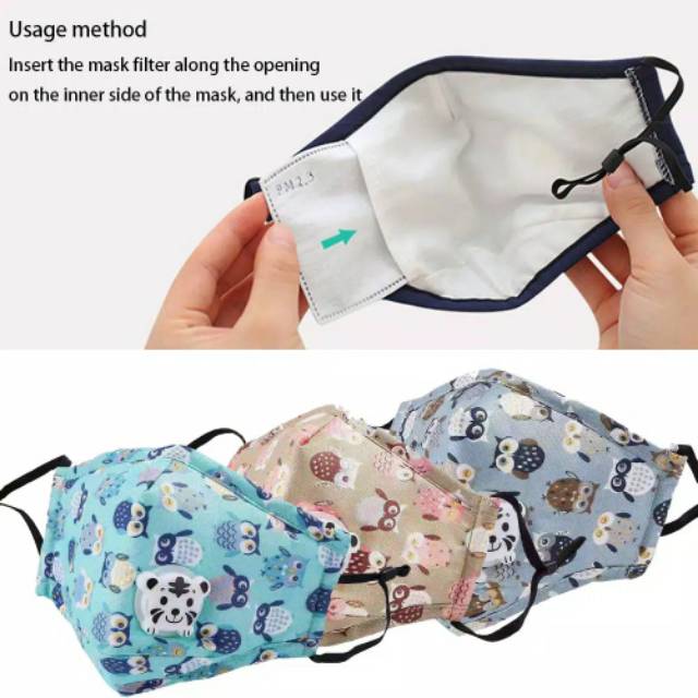 MASKER ANAK IMPORT ORI / READY STOCK MASK Kids PM2.5