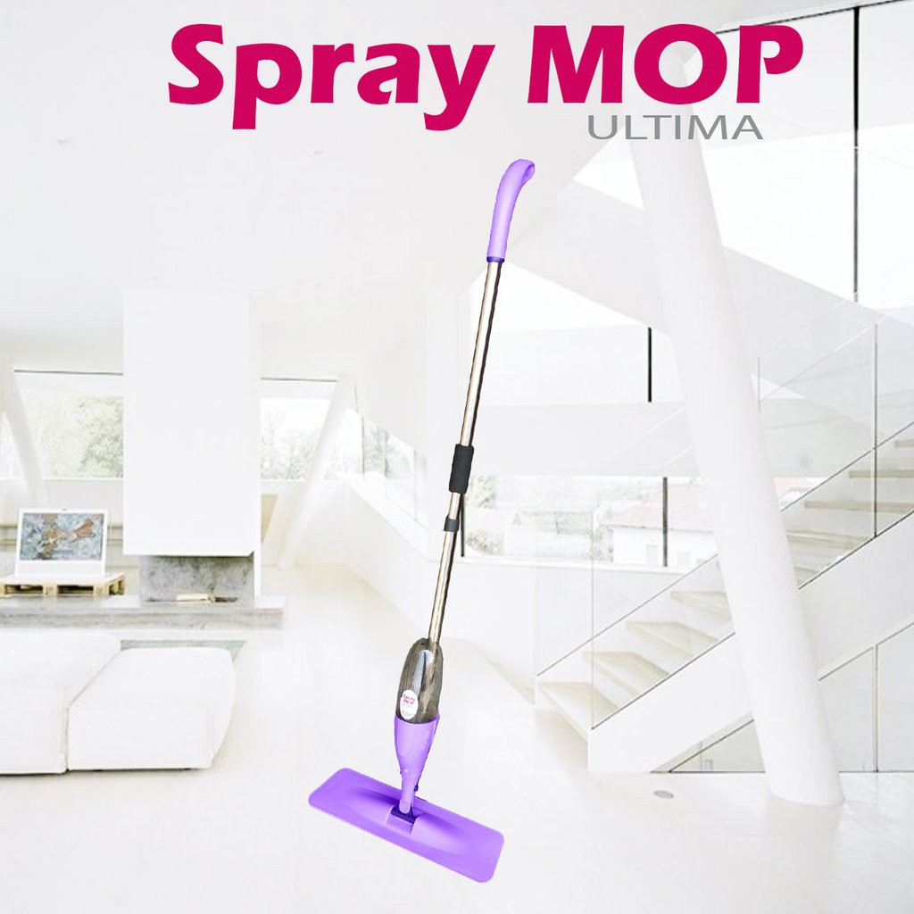 BOLDe Spray MOP ULTIMA Alat Pel Modern Dengan Penyemprot Air