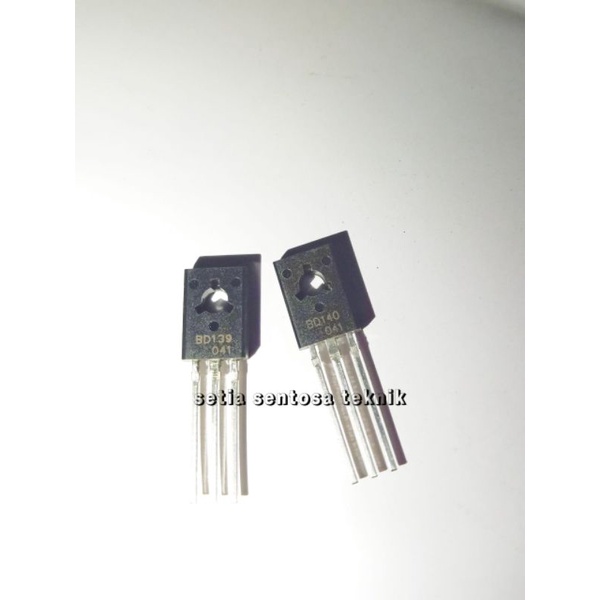 Transistor BD139 140 SET / SEPASANG