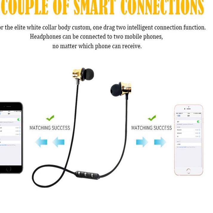 ✭ Headset olahraga/Wireless headset/Magnetic bluetooth headset/Wireless sports bluetooth headset 