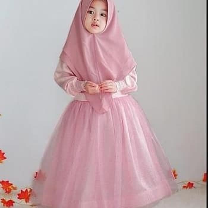 25 Baju Gamis Pesta Anak Perempuan Model Baju Gamis Terbaru