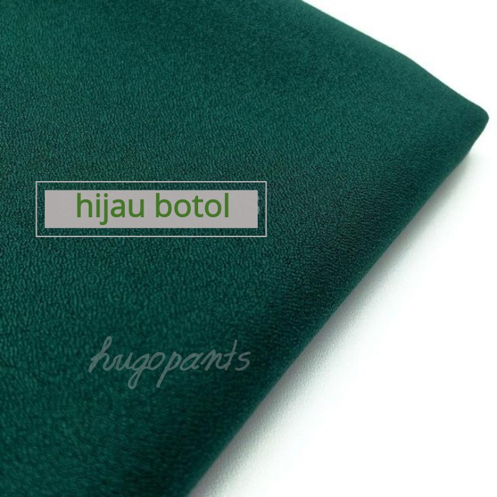 Rok Panjang Payung Jumbo Wanita Bahan Moscrape Premium Bawahan Cewek Remaja Kekinian-hijau botol