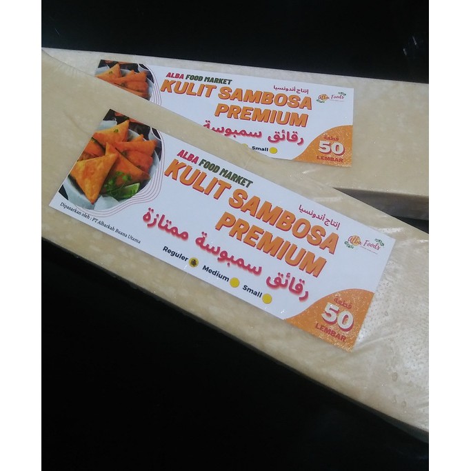 

ALBA FOOD KULIT SAMBOSA REG ISI 50L