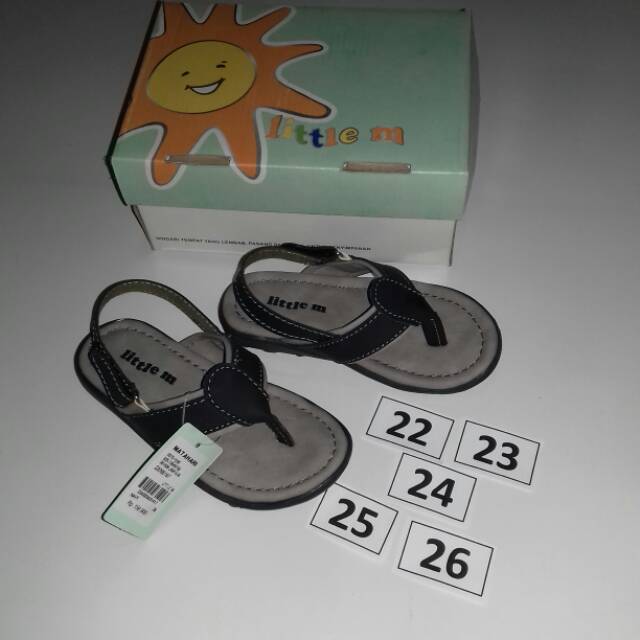 JIMY5N little m sandal anak laki laki branded matahari