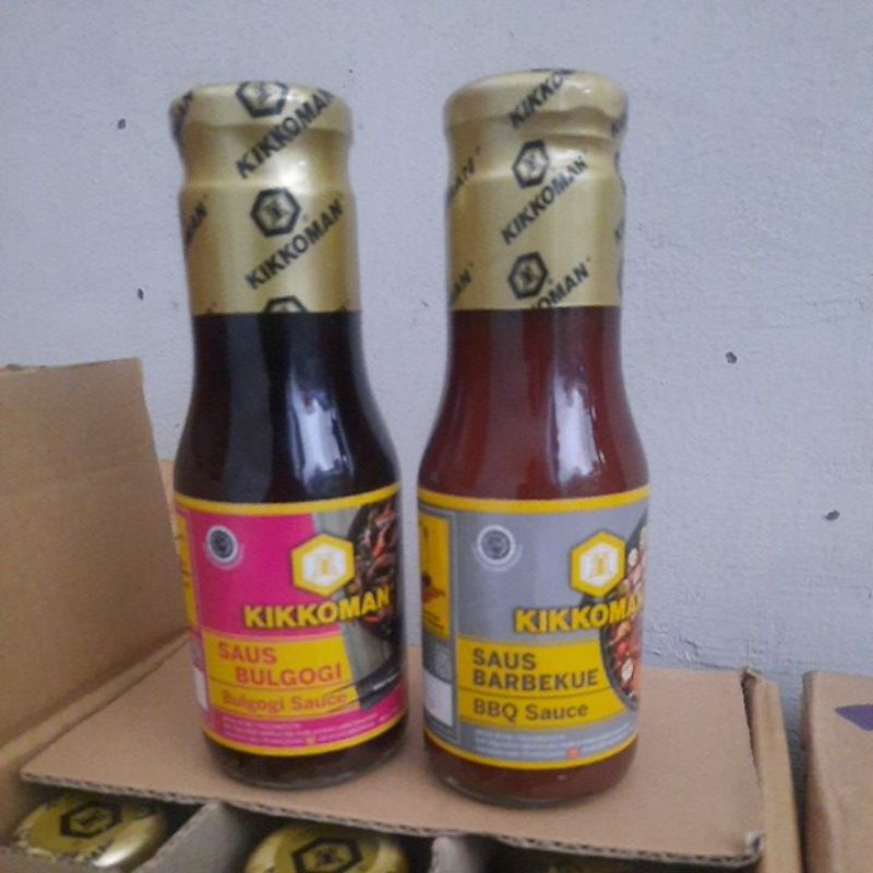

KIKKOMAN SAUS BBQ dan SAUS BULGOGI 300 gr